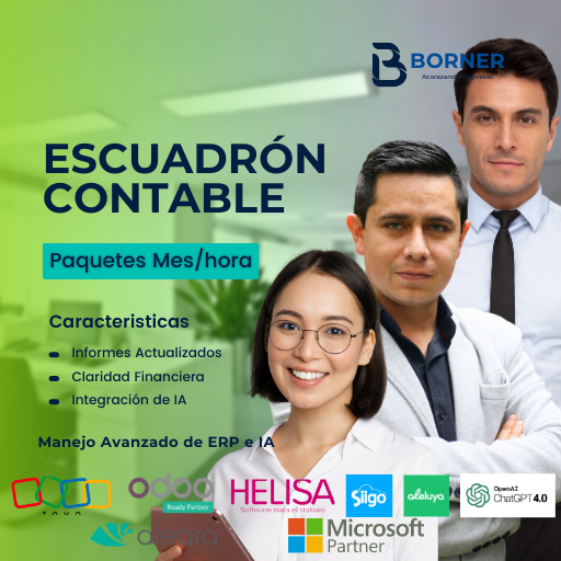 Escuadrón Contable Colombia: Manejo Avanzado de ERP e IA